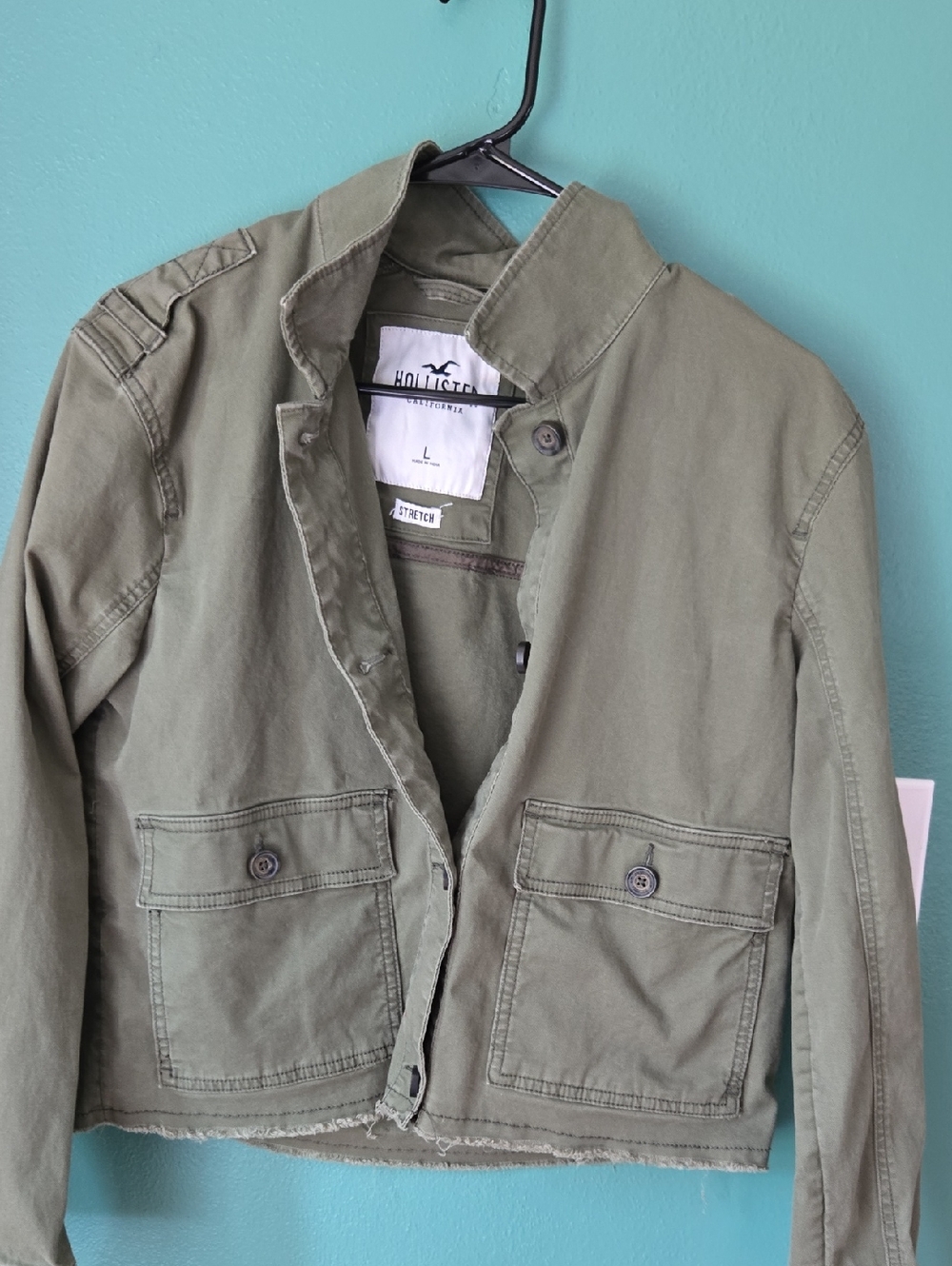 Hollister Olive Jacket